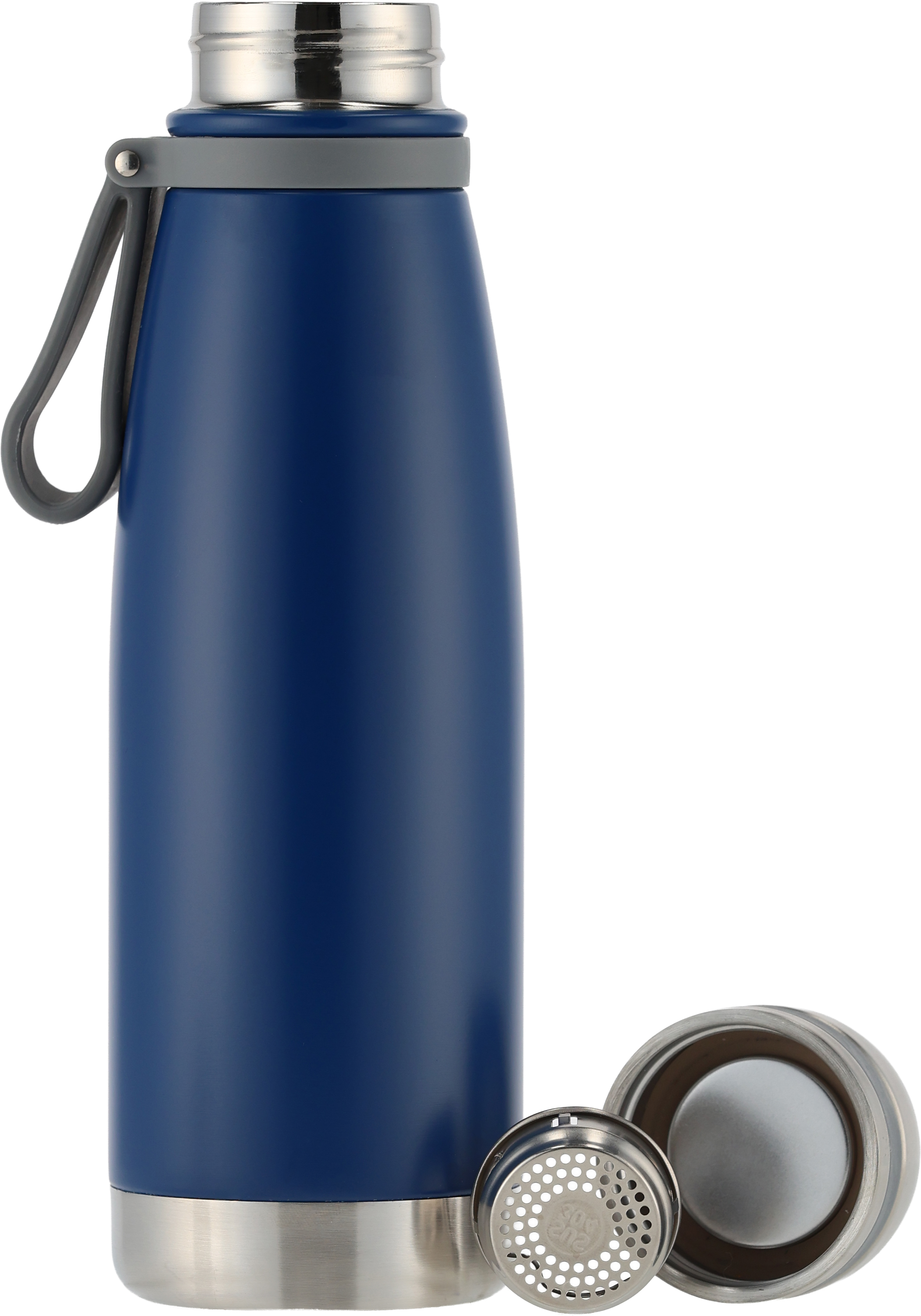 Butelka termiczna stalowa Pierre Cardin 650 ml Niebieski B9000501IP304 (5)
