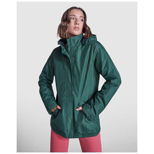 America damska ocieplana kurtka typu parka Królewski niebieski R50734T1 (3)