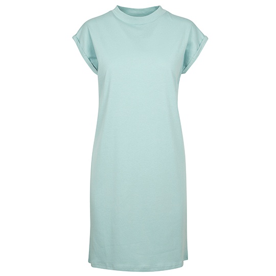 Sukienka T-shirtowa Bawełniana Blue Mint BY101-481660 