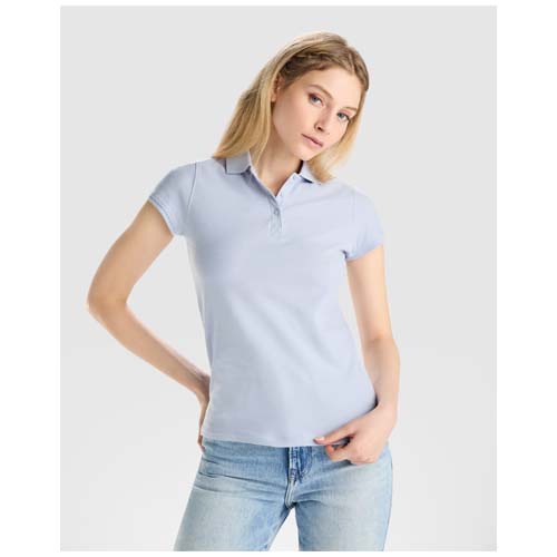 Star koszulka damska polo z krótkim rękawem Berry Red R66348U5 (3)
