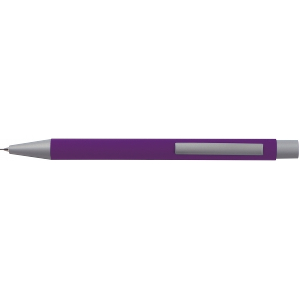 Zestaw piśmienny długopis i ołówek automatyczny soft touch UPPSALA Fioletowy 441012 (7)