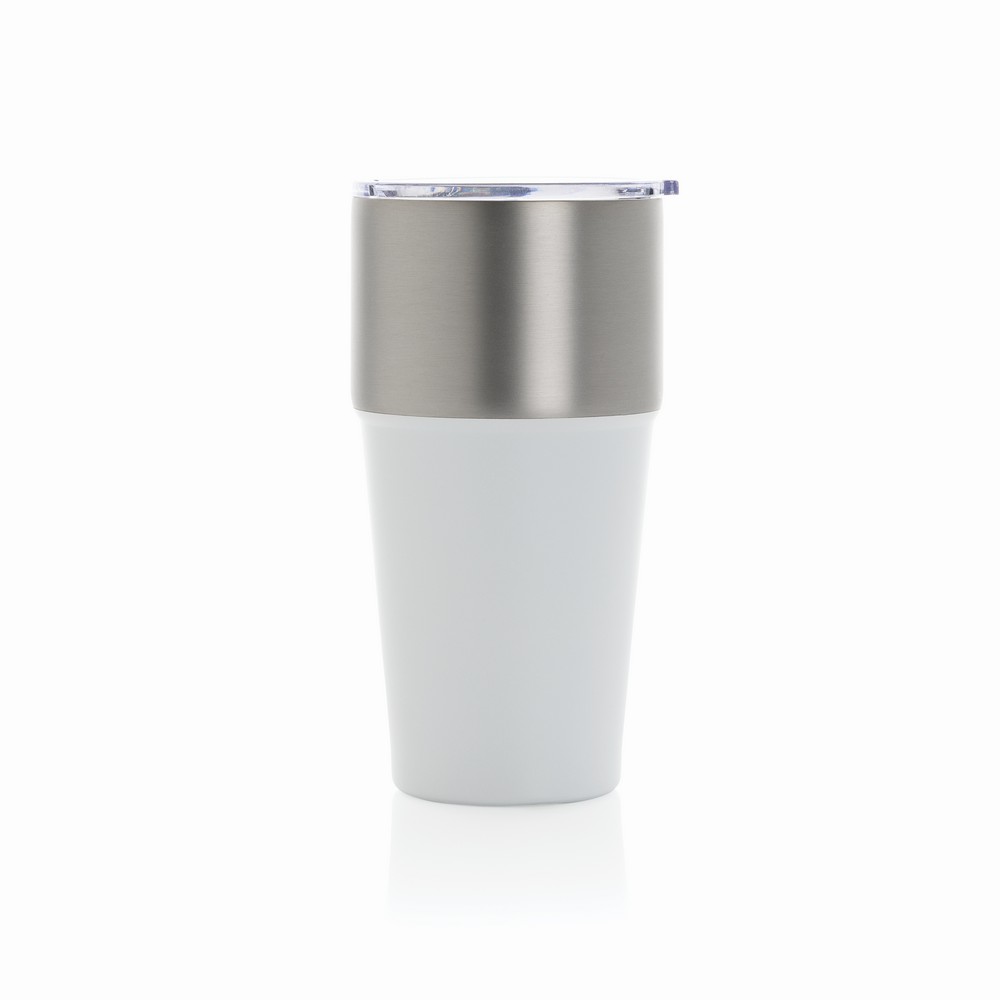 Kubek termiczny 500 ml Fluid Biały P437.1303 (3)