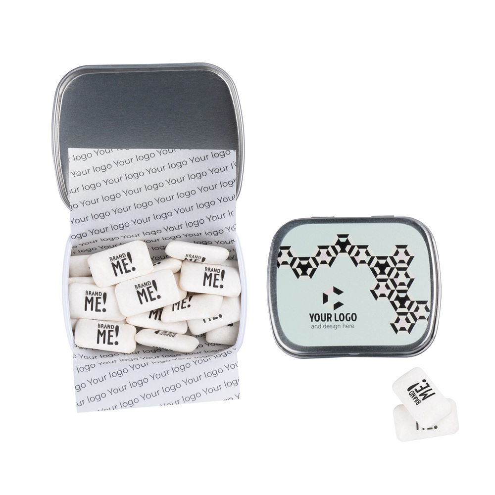 Puszka prostokątna mini Brand Me! Mints Wielokolorwy S0710 