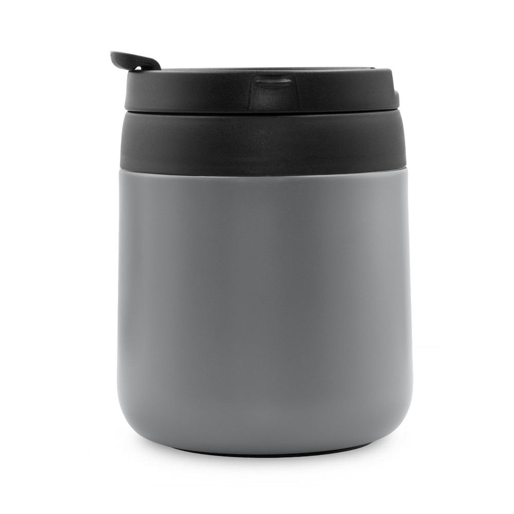 Kubek termiczny 400 ml z rączką | Wyatt Szary V4838-19 (4)