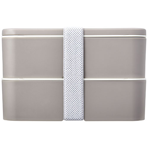 MIYO Renew dwuczęściowy lunchbox Kamienny szary-Kamienny szary-Biały 21018282 (2)