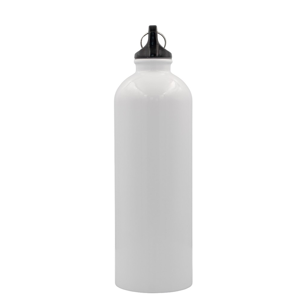 Butelka sportowa 770 ml z karabińczykiem | Laveriano Biały VA918-02 (4)