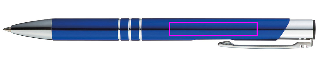 Długopis, lewy bok