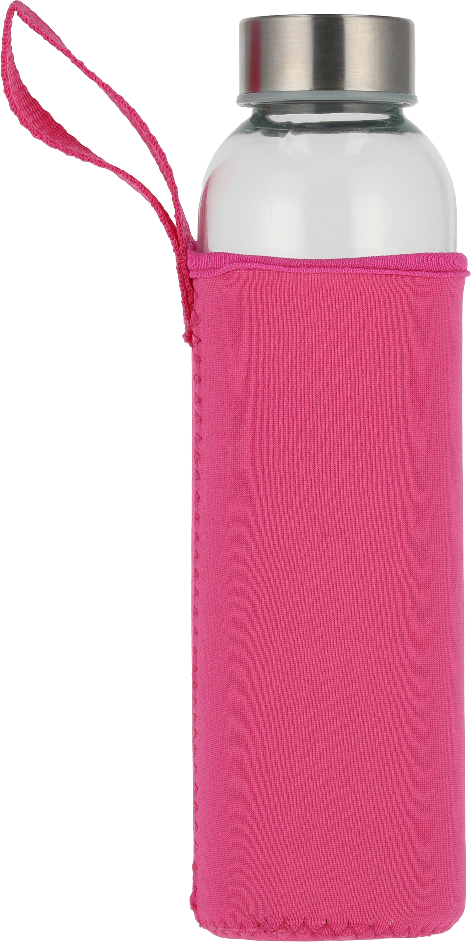 Butelka szklana KLAGENFURT 500 ml Różowy 084211 