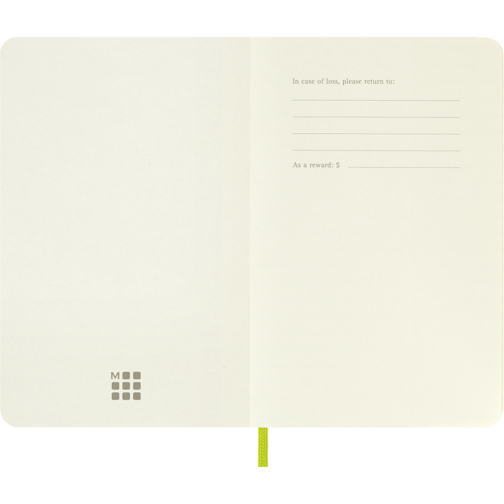MOLESKINE Notatnik ok. A6 Limonkowy VM205-09 (6)