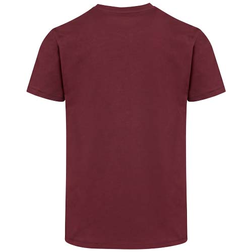Balfour organiczna koszulka unisex o gramaturze 200 g/m² z krótkim rękawem i certyfikatem OCS Głęboki bordowy 3955722A (3)
