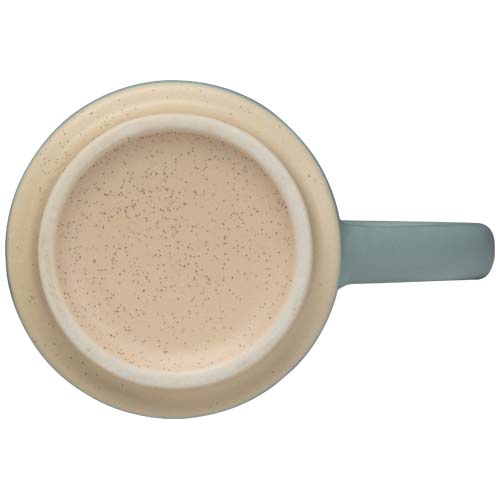 Camilla - kubek ceramiczny o pojemności 180 ml, z matowym wykończeniem. Można go wkładać jeden w drugi. Rafowy niebieski 10096051 (2)