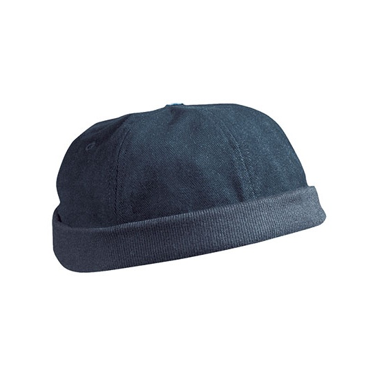 Czapka Docker Bawełniana 6-panelowa Navy MB022-452472 