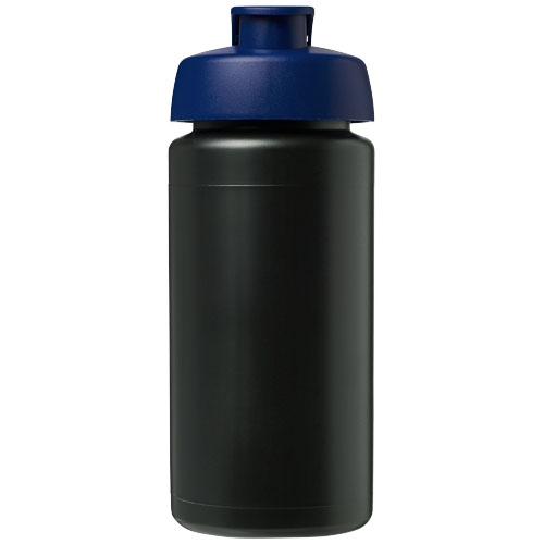 Bidon Baseline® Plus o pojemności 500 ml z wieczkiem zaciskowym i uchwytem Czarny-Niebieski 21007213 (2)