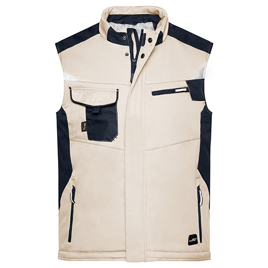 Kamizelka Robocza Softshell Odblaskowa - Navy & Navy Stone JN825-530441 