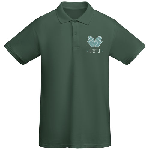 Prince koszulka polo z krótkim rękawem Butelkowa zieleń R66174Z5 (1)