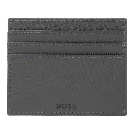 Etui na karty Double B Saffiano Grey Szary HLC526H (2)