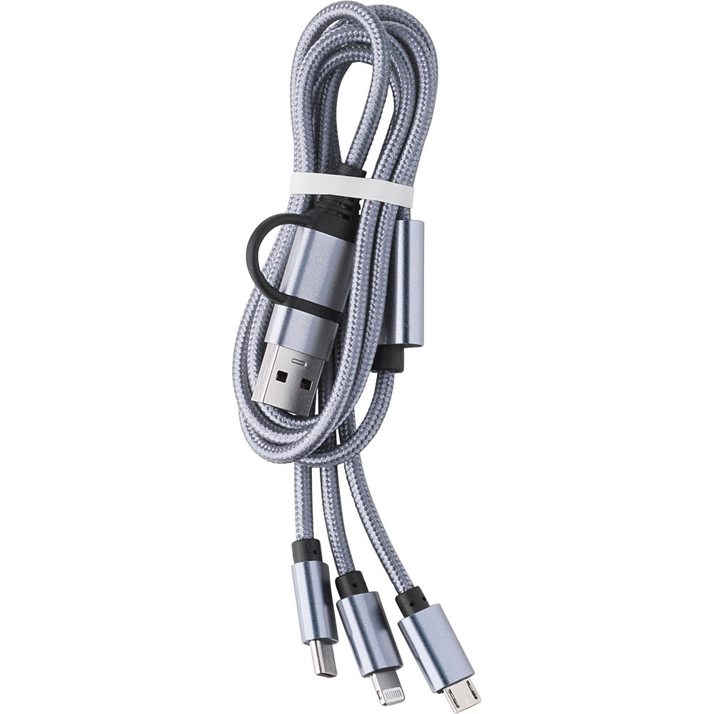 Kabel do ładowania Srebrny V1563-32 