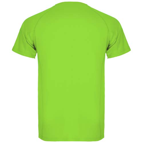 Montecarlo sportowa koszulka męska z krótkim rękawem Lime / Green Lime R04252X1 (2)