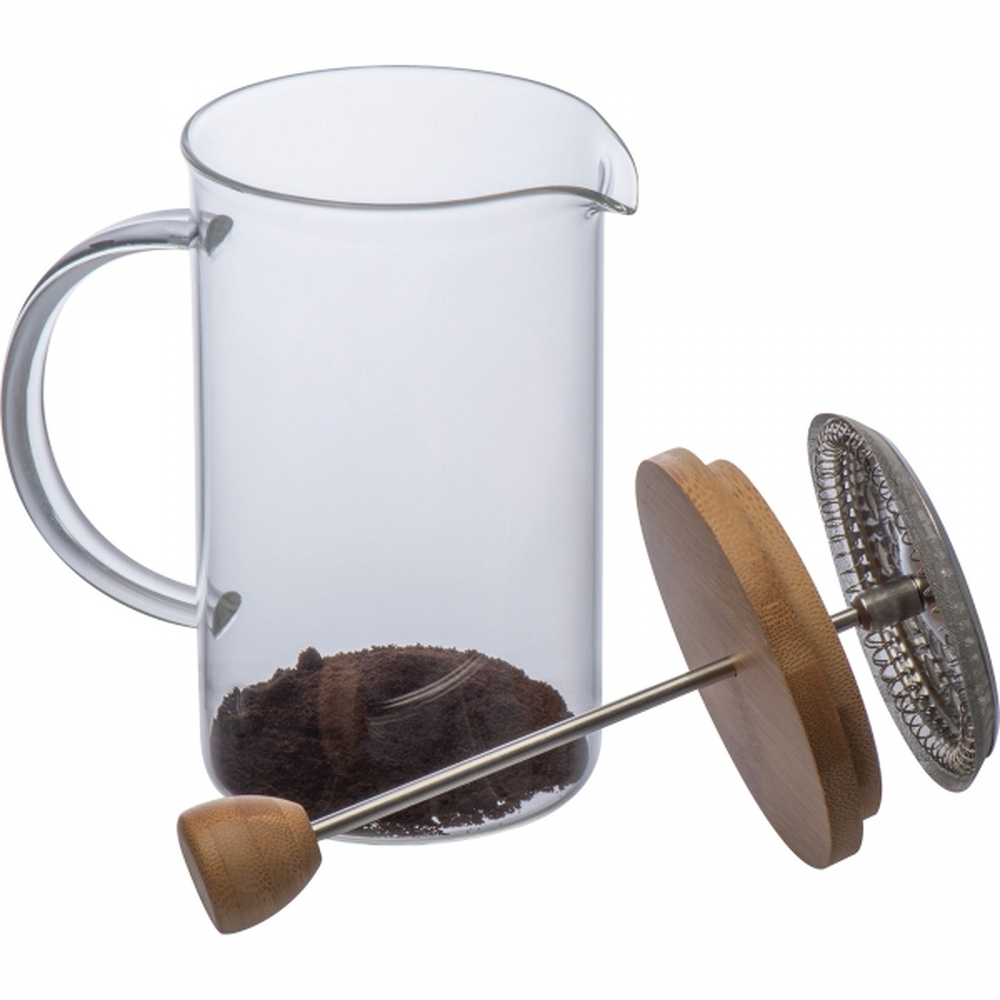 Dzbanek zaparzacz do kawy 600 ml NATHAN Przeźroczysty 8264066 (5)