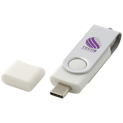Pamięć OTG obracana USB typu C Biały 1Z51401D (1)