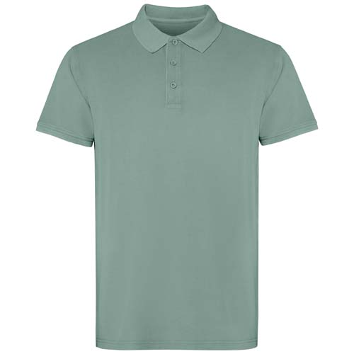 Austral koszulka polo unisex z krótkim rękawem  Ciemnozielony R2202E56 