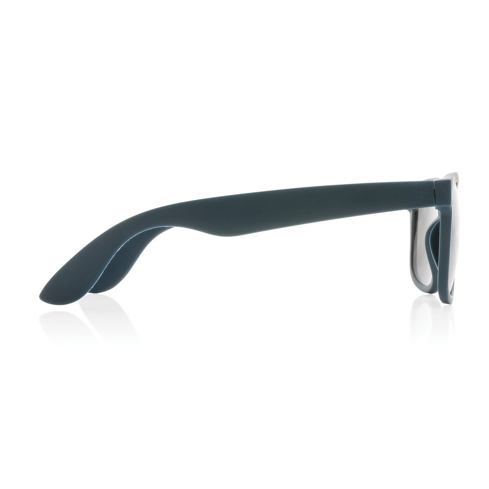 Okulary przeciwsłoneczne, PP z recyklingu Niebieski P453.890 (2)