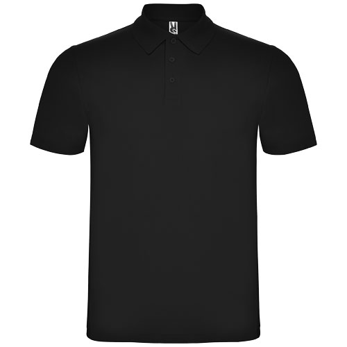 Austral koszulka polo unisex z krótkim rękawem Czarny R66323O5 