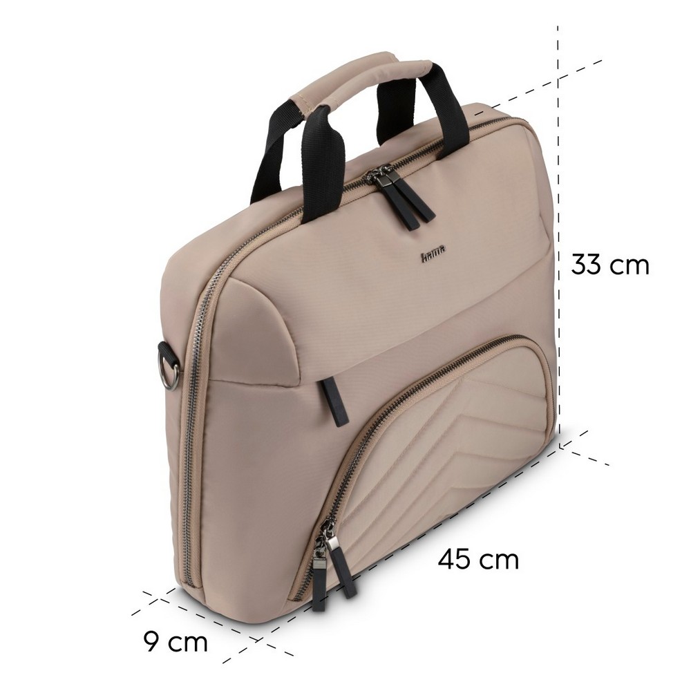 Torba na laptopa 15,6"-16,2" Hama Lightweight Premium Beżowy VH046-20 (5)