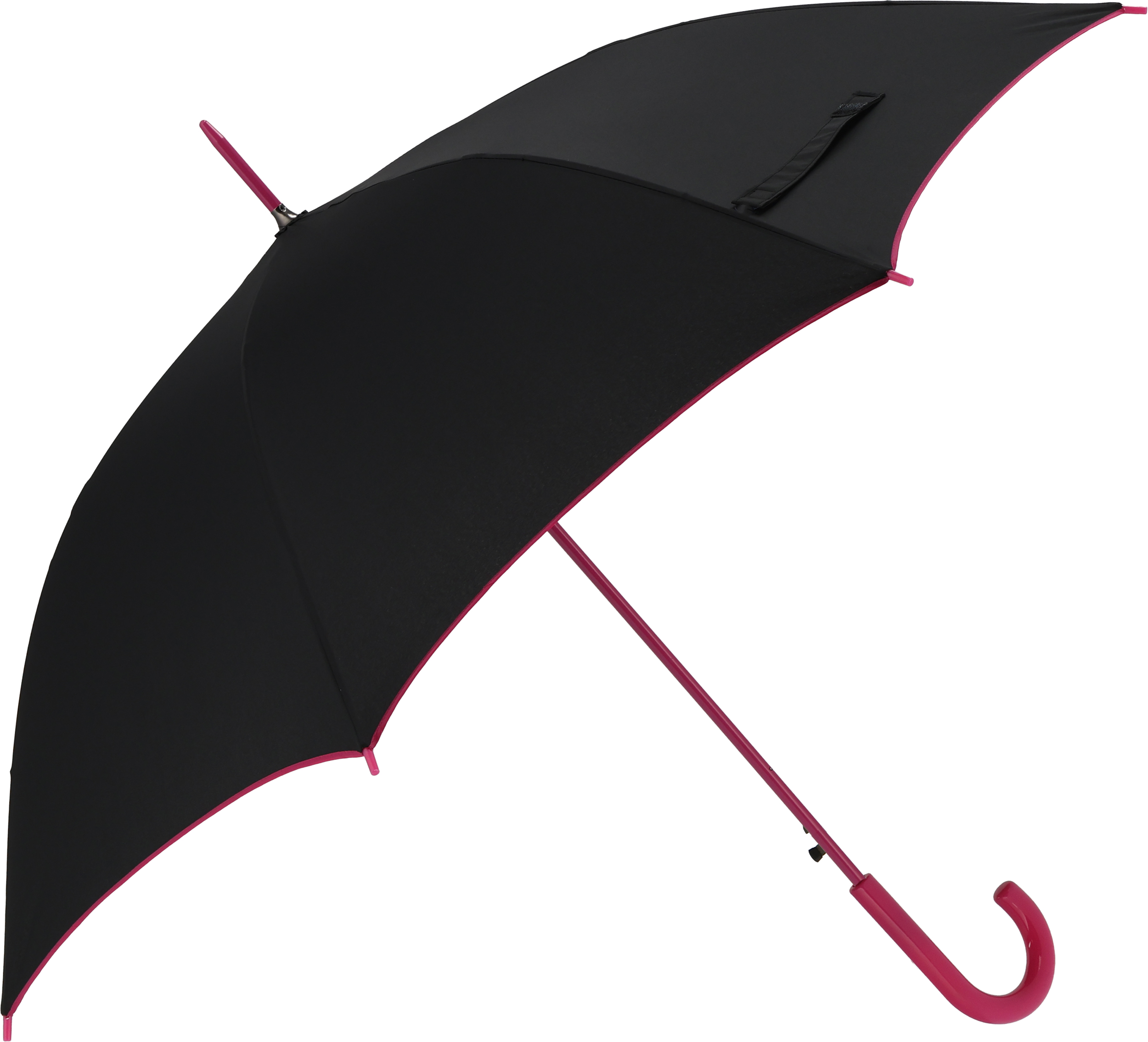 Parasol automatyczny Ø107 cm PARIS Różowy 347211 (1)