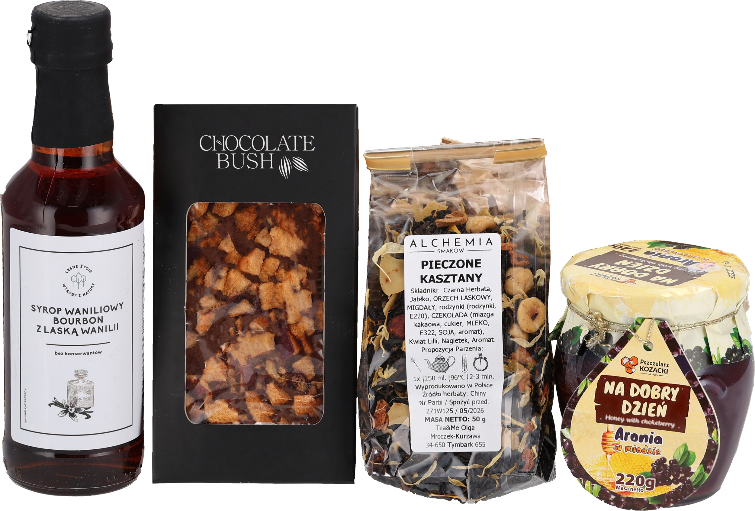 Zestaw prezentowy Chestnut Bourbon Beżowy ZS064313 (2)