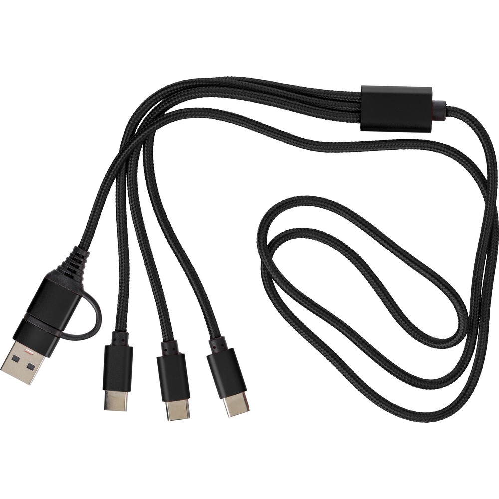 Kabel do ładowania 6 w 1 Czarny VB331-03 (1)