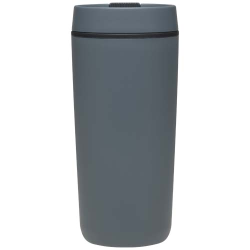 Sedona - kubek plastikowy o pojemności 480 ml, z podwójnymi ściankami Szaroniebieski 10095355 (1)