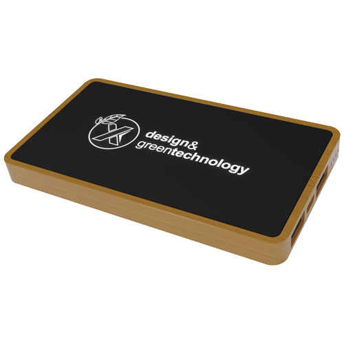 SCX.design P35 drewniany powerbank o pojemności 5 000 mAh Drewniany-Czarny 1PX04971 (4)