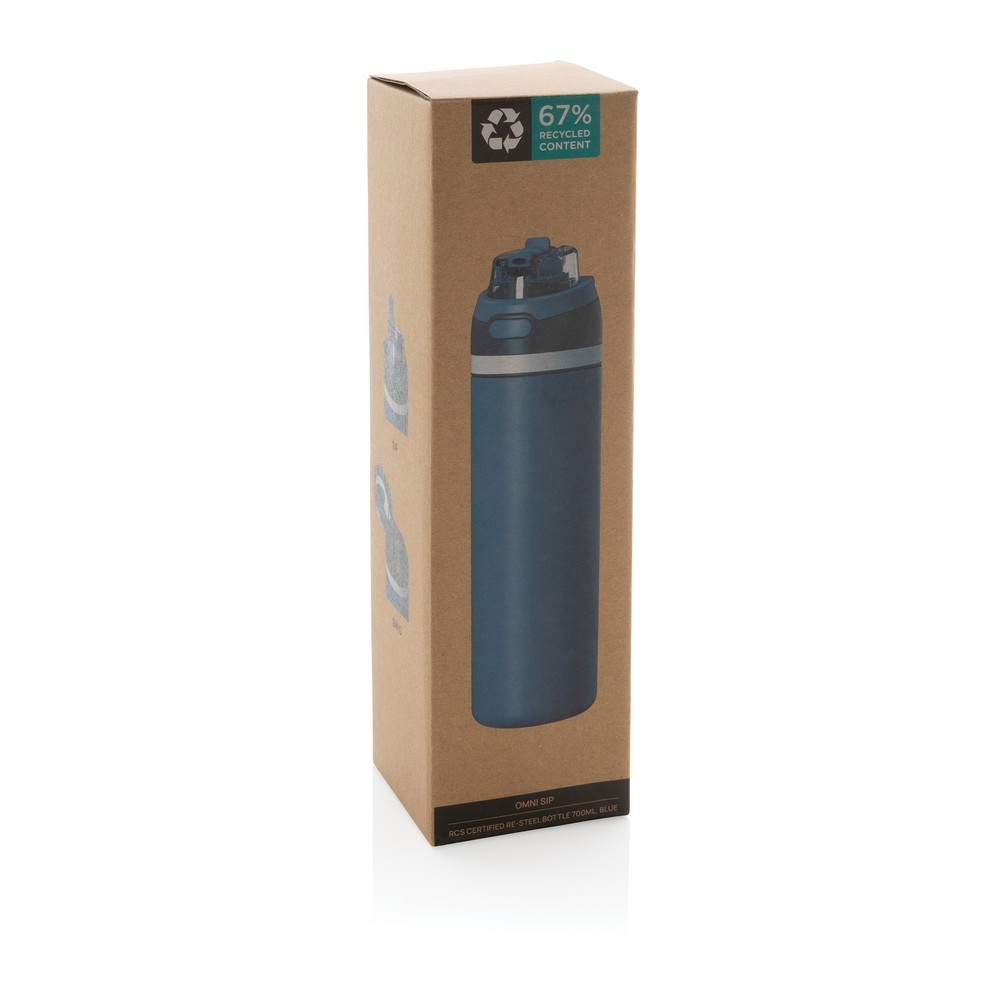Butelka sportowa 700 ml Omni Niebieski P437.0805 (12)