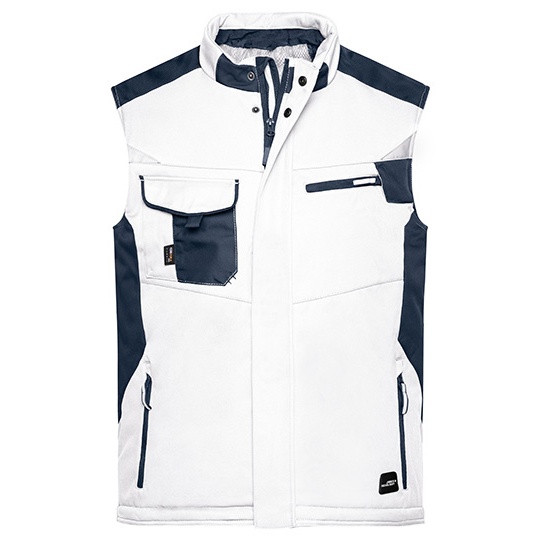 Kamizelka Robocza Softshell Odblaskowa - Navy & Navy White JN825-530451 