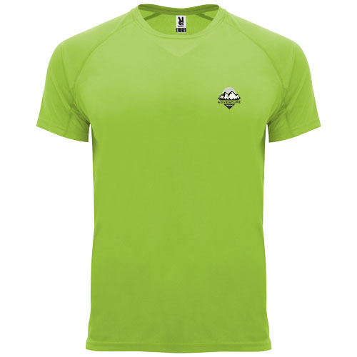 Bahrain sportowa koszulka dziecięca z krótkim rękawem Lime / Green Lime K04072XD (1)