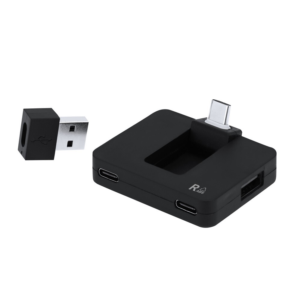 Gadżet reklamowy - Hub USB 2.0 i USB-C z RABS