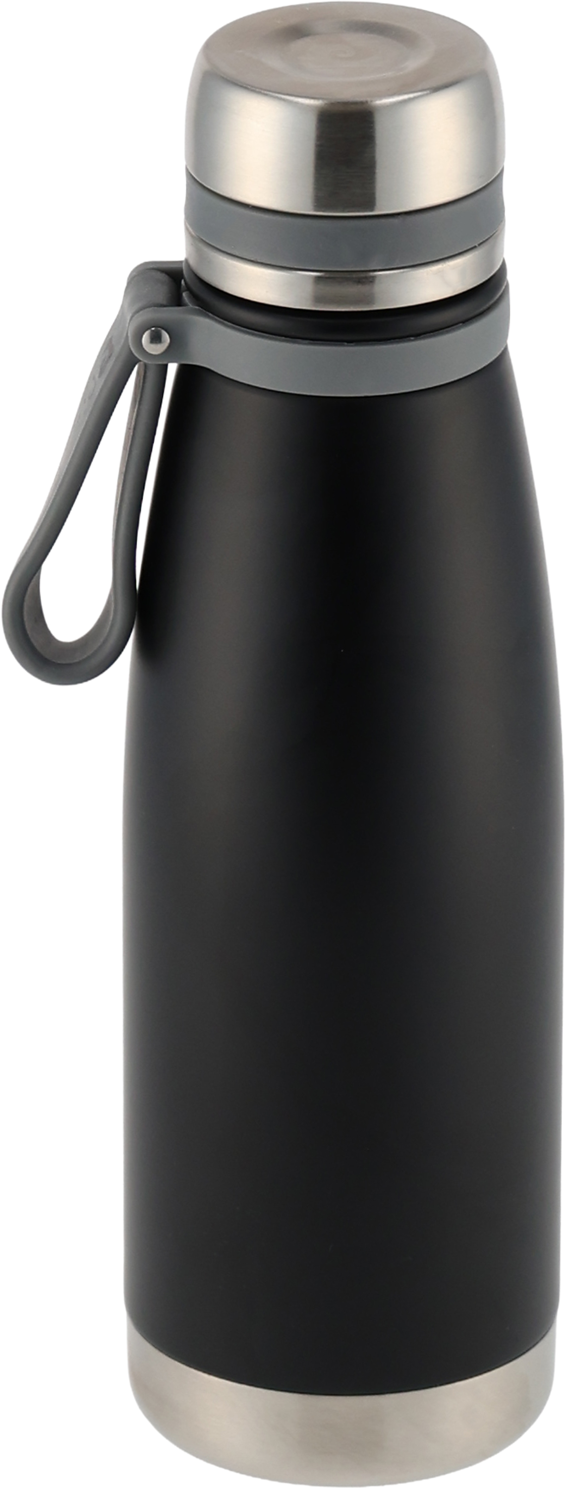 Butelka termiczna stalowa Pierre Cardin 650 ml Czarny B9000501IP303 (4)