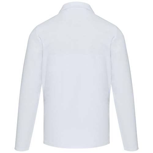 Apollo koszulka polo z długim rękawem, uniseks Biały 39550010 (3)