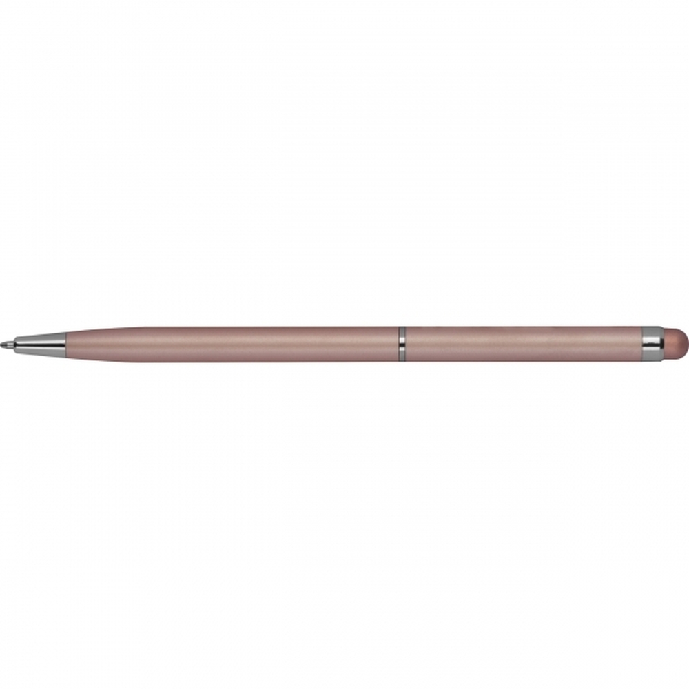 Długopis metalowy touch pen CATANIA Różowe złoto 297495 (4)