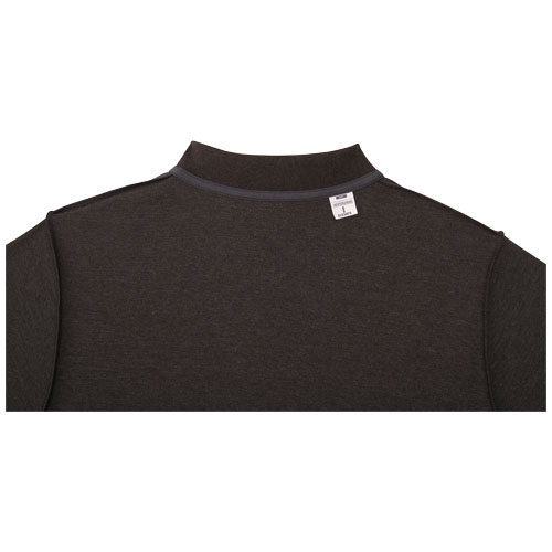 Helios - koszulka męska polo z krótkim rękawem Ciemnografitowy 38106986 (4)