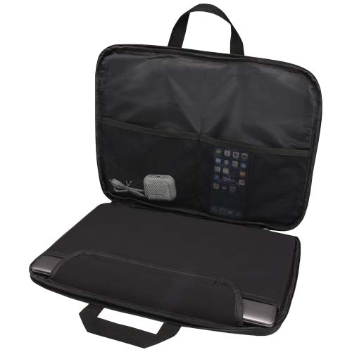 Libra etui na laptopa 2 w 1 o pojemności 3 l wykonane z materiałów z recyklingu z certyfikatem GRS Melanż granatowy 13008555 (4)