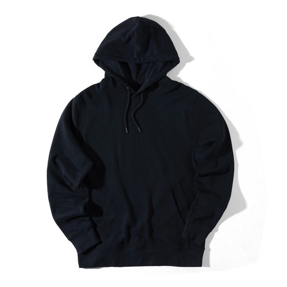 Lekka bluza z kapturem Iqoniq Rila, bawełna z recyklingu Czarny T9404.001.4XL (6)