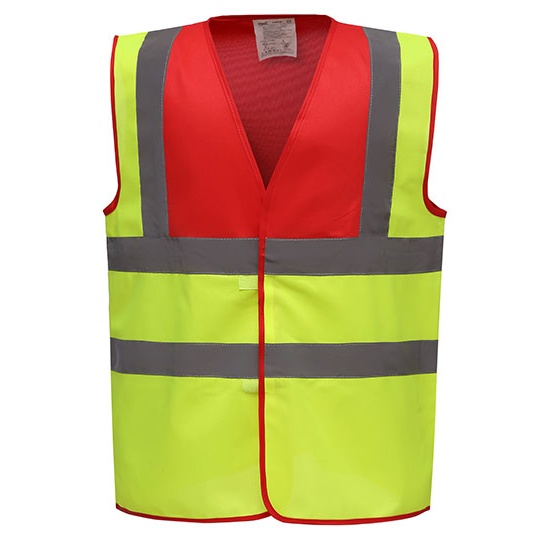 Kamizelka Ostrzegawcza Odblaskowa Red Yoke YK100-601149 