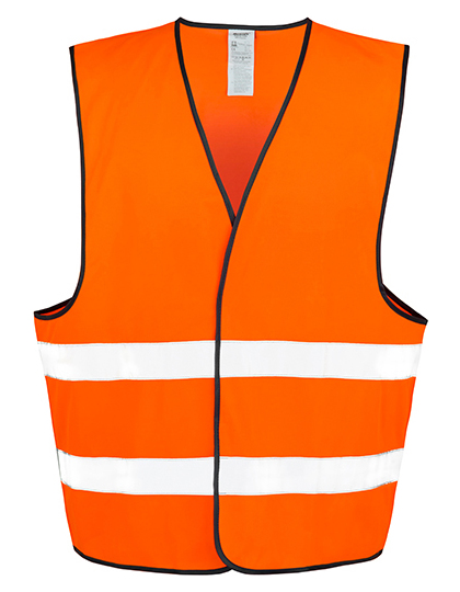 Kamizelka Ostrzegawcza Klasyczna Poliester Odblaskowa Fluorescent Yellow RT200-575189 (1)
