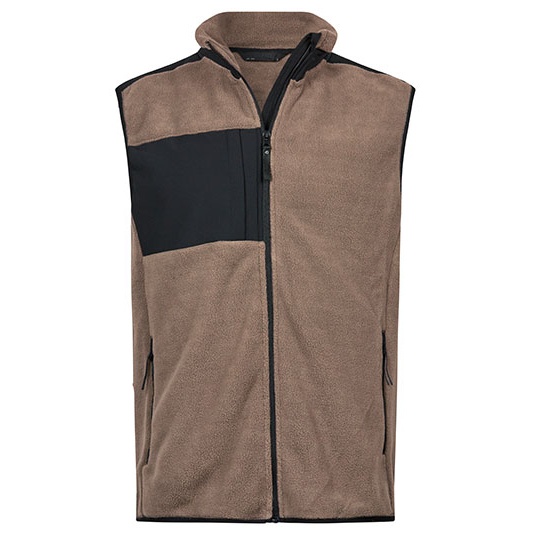 Kamizelka Bezrękawnik Polar Ripstop - Clay & Black Clay TJ9122-596207 
