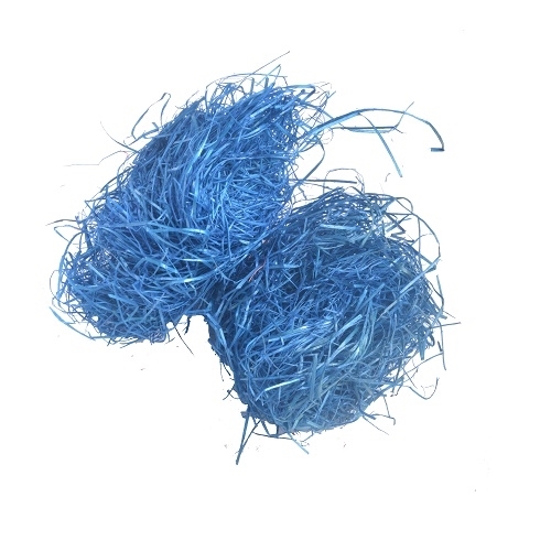 Dekoracyjna wełna drzewna 1kg Granatowy WYPOG002BLU 