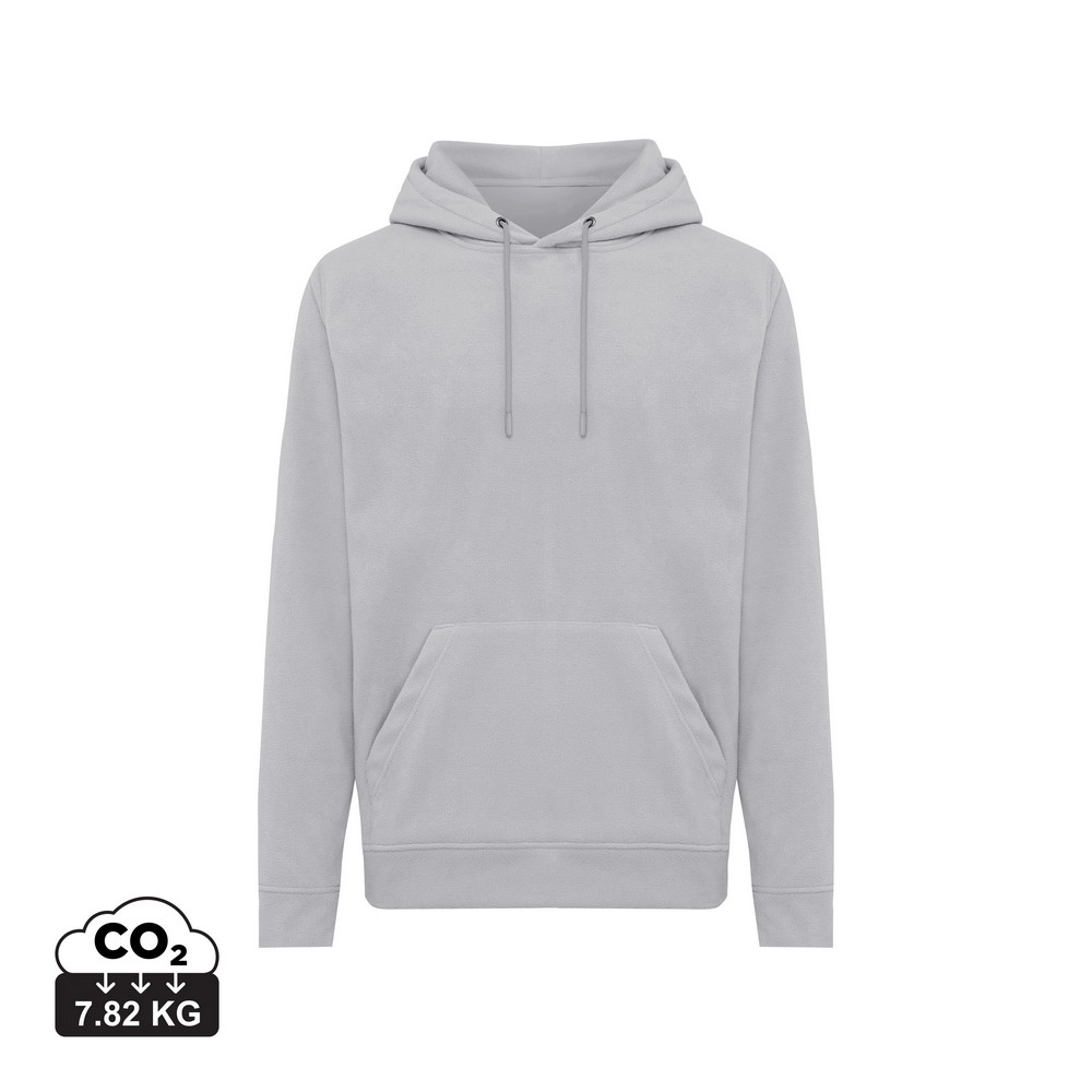 Bluza z kapturem z mikropolaru Iqoniq Trivor, RPET Szary T9403.027.XS (19)
