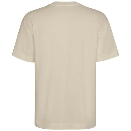 Chow - koszulka unisex z krótkim rękawem, fason oversize Piaskowy R65611H0 (2)
