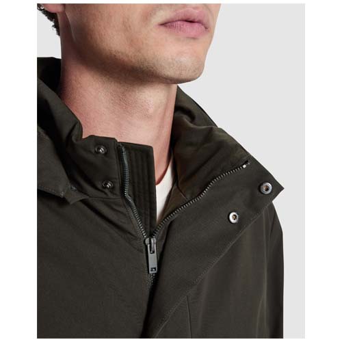 Dome - kurtka typu parka, ocieplana, unisex Zielony dymny R6704F40 (3)